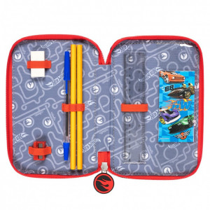 Penar cu 3 Fermoare, Echipat, St.Majewski, Hot Wheels PC05, 19x13x7cm - Img 3