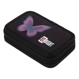 Penar Echipat cu 2 Fermoare, St.Right, Pastel Butterfly, PC04