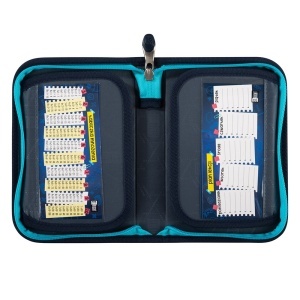 Penar St.Right, cu 1 Fermoar si 2 Extensii, Neechipat, Blue T-Rex PC03, 20.5x14x3.5 cm - Img 3