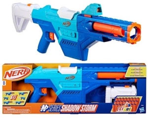 Pistol Nerf, Hasbro, N Series Shadow Storm +8ani