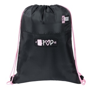 Sac Sport, Colectia St Right - Pink K-POP SO01 43x34cm