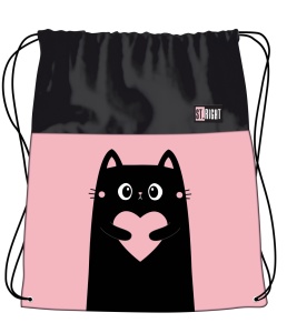 Sac Sport, Colectia St Right - Purrfect Love SO01 43x34cm
