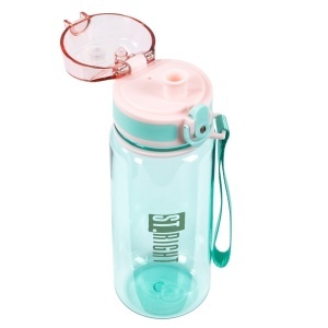 Sticla de Apa pentru Copii, din Tritan, St.Right, Mint & Pink, BPA Free, 500ml - Img 2