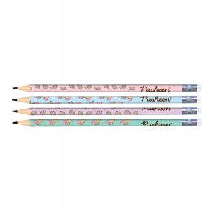 Creion Grafit HB cu Radiera, Pusheen, Mix