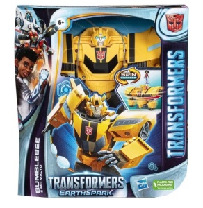 Figurina Transformers: Earthspark, Hasbro, Galben BUMBLEBEE