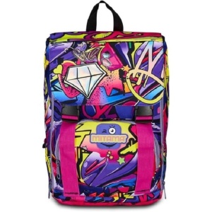 Ghiozdan Mitama, Extensibil, 4Zip, Hip-Hop Diamond, 40x28x18-25cm - Img 3