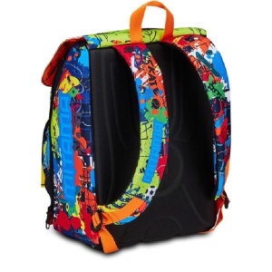 Ghiozdan Mitama, Extensibil, 4Zip, Urban Game, 40x28x18-25cm - Img 5