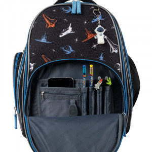Ghiozdan Prescolari si Scolari, St.Majewski, Premium, Ergonomic, Space 37x31x20cm - Img 8