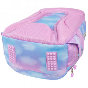 Ghiozdan Prescolari, St.Right, 3 Compartimente, Ergonomic, Impermeabil, Pastel Stars BP26, 39x27x17cm - Img 5