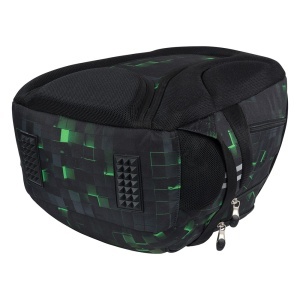 Ghiozdan Prescolari, St.Right, 3 Compartimente, Impermeabil, Green Game BP26, 39x27x17cm - Img 4