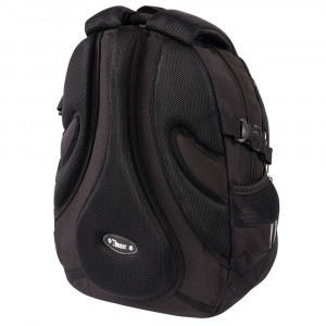 Ghiozdan Scolar 4 Compartimente, Ergonomic, Impermeabil, Colectia St.Right - Sleepy Corgi BP01, 43x32x21cm - Img 5