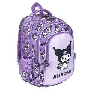 Ghiozdan Scolar, 4 Compartimente, St.Majewski, Kuromi Violet, BP58, 40x28x18cm - Img 1