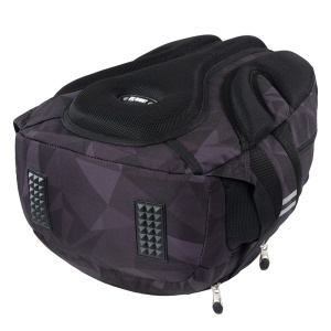 Ghiozdan St.Right, 4 Compartimente, Ergonomic, Impermeabil, Geometric Grey BP04 43x32x20cm - Img 5