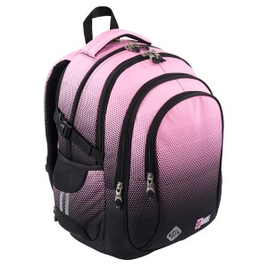 Ghiozdan St.Right, 4 Compartimente, Impermeabil, Pink Gradient BP01, 43x32x21cm - Img 2