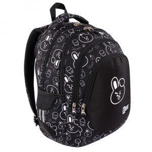 Ghiozdan St.Right, Ergonomic, Impermeabil, Colectia - Clever Bunny BP06 42x31x22cm - Img 2