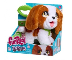 Jucarie interactiva FurReal Poopalots Big Wags - Catelus, cu lesa