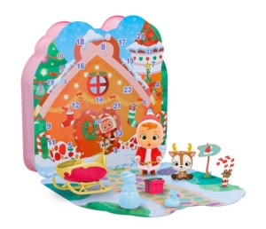 Papusa Cry Babies, IMC Toys, Calendar Advent, Papusa Mos, Ren, Accesorii - Img 2