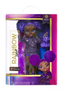 Papusa Rainbow High, Junior Doll S2, Krystal Bailey, 28cm