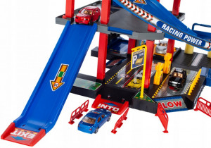 Parcare pentru Masinute cu Lift Parter + 3 Etaje, cu 4 Masinute si un Elicopter - Img 8