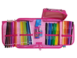 Penar Echipat Upside, Mitama, cu 1 Fermoar si 2 Extensii, 43 Piese, Candy Boom, 23.5x14x8.5cm - Img 2