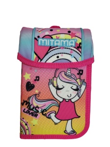 Penar Echipat Upside, Mitama, cu 1 Fermoar si 2 Extensii, 43 Piese, Music Lover, 23.5x14x8.5cm