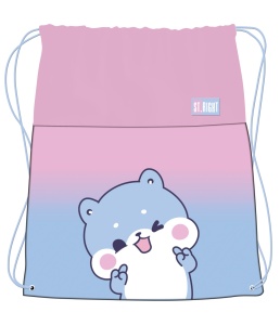 Sac Sport, Colectia St Right - Blue Hamster SO01 43x34cm