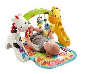 Salteluta de Joaca cu activitati, Fisher Price, Play Gym 0+ - Img 2