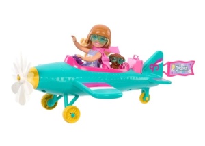 Set de joaca Barbie, avionul lui Chelsea