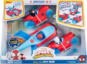 Figurine cu Vehicule, Spidey Amazing Friends, 3+ani