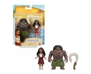 Figurine Moana, Mattel, Vaiana și Maui
