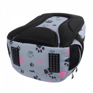 Ghiozdan Prescolari, Ergonomic, Impermeabil, Elemente Reflectorizante, Colectia St.Right - Paws BP26, 39x27x17cm - Img 6