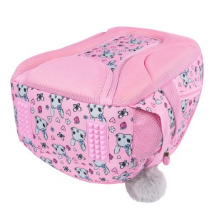 Ghiozdan Prescolari, St.Right, 3 Compartimente, Impermeabil, Cute Rabbit BP26, 39x27x17cm - Img 4