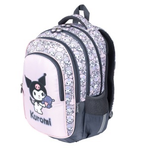 Ghiozdan Scolar, 4 Compartimente, St.Majewski, Kuromi Pink, BP58, 40x28x18cm - Img 3