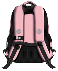Ghiozdan Scolar Copii St.Right BP26 Purrfect Love, 3 Compartimente, Ergonomic, 20L, 39x27x17 cm - Img 2