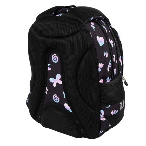 Ghiozdan Scolar Copii St.Right, BP58 Holo Baloons, 4 Compartimente, Ergonomic, 22L, 40x28x18cm - Img 2
