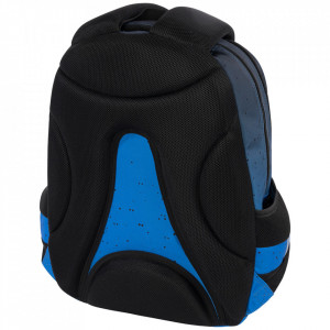 Ghiozdan St.Right, 4 Compartimente, Ergonomic, Impermeabil, Space Moon BP07, 42x30x20cm - Img 4