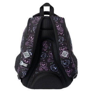 Ghiozdan St.Right, 4 Compartimente, Impermeabil, Trouble Maker Bear BP06 42x31x22cm - Img 3