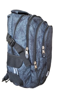 Ghiozdan St.Right, Ergonomic, Impermeabil, Colectia - Spider Web BP01, 43x32x21cm - Img 3