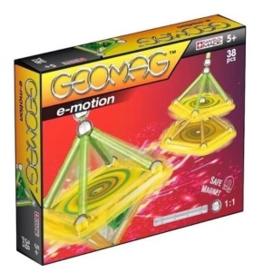 Joc Magnetic, Geomag, e-motion, 38pcs, +5Ani