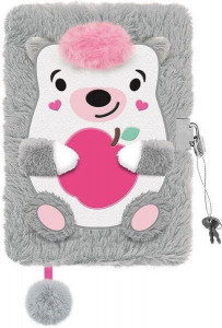 Jurnal cu Lacat, Plusat, St.Majewski, My Little Friend Sweet Hedgehog A5, 96 foi Dictando