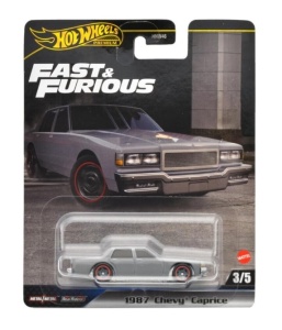 Masinuta metalica Hot Wheels Premium Fast Furious 1987 Chevy Caprice
