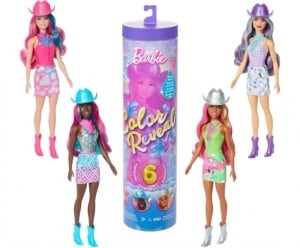 Păpușă Barbie Color Reveal - Seria Disco Star (Mattel - JCP01)