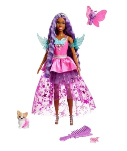 Papusa Barbie, Fairytale Pets, Brooklyn A Touch of Magic, 30 cm