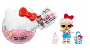 Papușă surpriză L.O.L. Surprise! Loves Hello Kitty and Friends Tots - Modele Asortate (MGA Entertainment - 523840) - Img 3