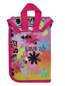 Penar Echipat Upside, Mitama, cu 1 Fermoar si 2 Extensii, 43 Piese, Music Lover, 23.5x14x8.5cm - Img 2