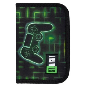 Penar St.Right, cu 1 Fermoar si 2 Extensii, Neechipat, Neon Pad PC03, 20.5x14x3.5 cm