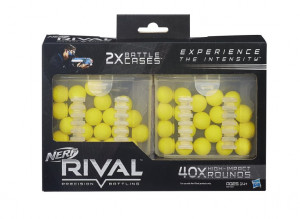 Set 40 bile Nerf Rival, Hasbro, Spuma, Galben