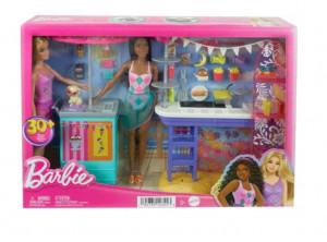 Set joaca Paja Barbie, Mattel, 30 piese, 3+