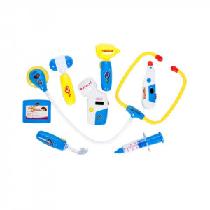 Set Trusa de Doctor MalPlay , tip Valiza, cu Sunete si Lumini ,Albastru ,3 + - Img 4