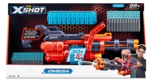 Blaster Omega, Zuru, Plastic, 98 proiectile, +8 ani